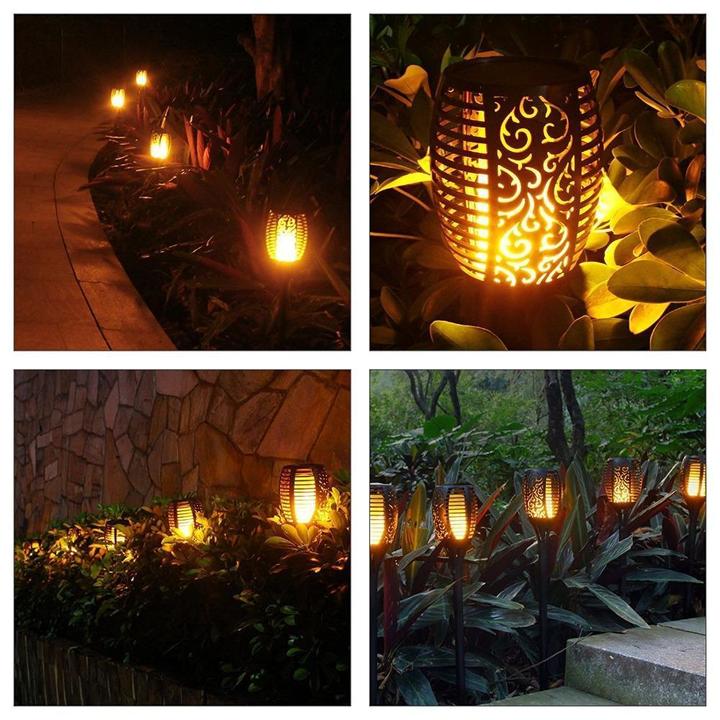 LED Solar Path Torch Light