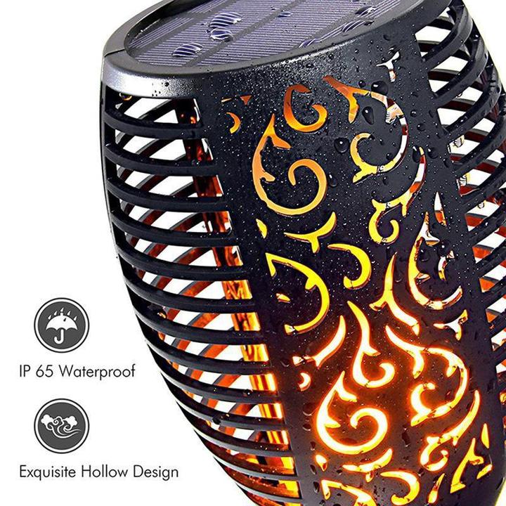 LED Solar Path Torch Light